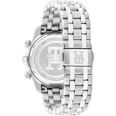 Tommy Hilfiger Black Dial Quartz Chronograph Watch